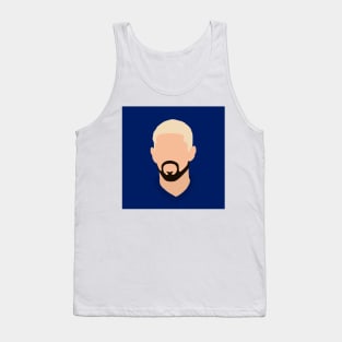 Jorginho Minimalistic Face Art Tank Top